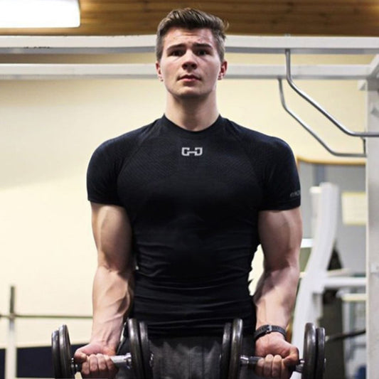 Sila X Men's Quick Dry Gym Workout T-Shirt